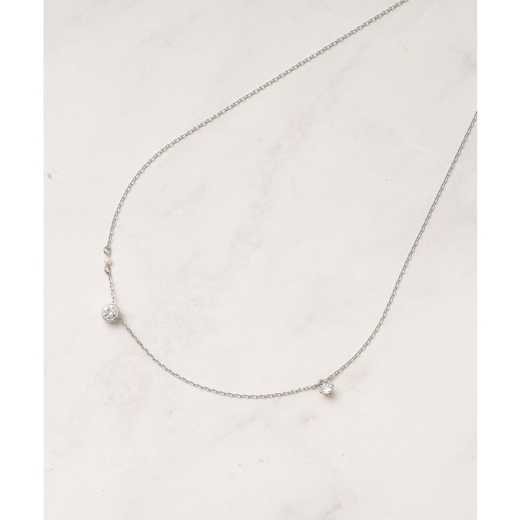 メタルパーツショートネックレス | grove | 詳細画像6 