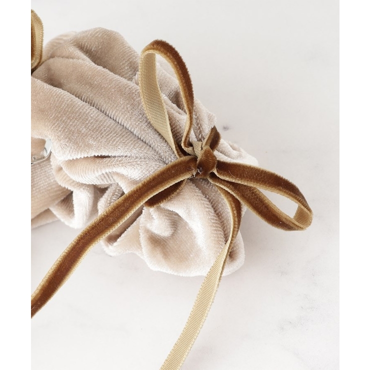 ベロアリボンクラップカフ | grove | 詳細画像2 