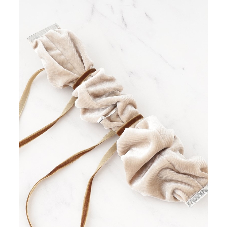 ベロアリボンクラップカフ | grove | 詳細画像3 