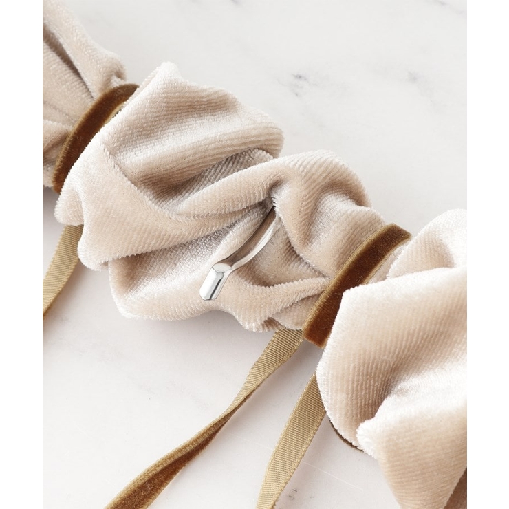 ベロアリボンクラップカフ | grove | 詳細画像4 