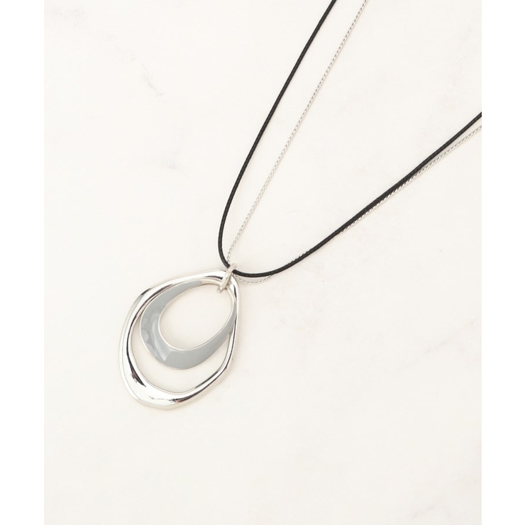 グレー(012) | コードメタル2連ネックレス | grove