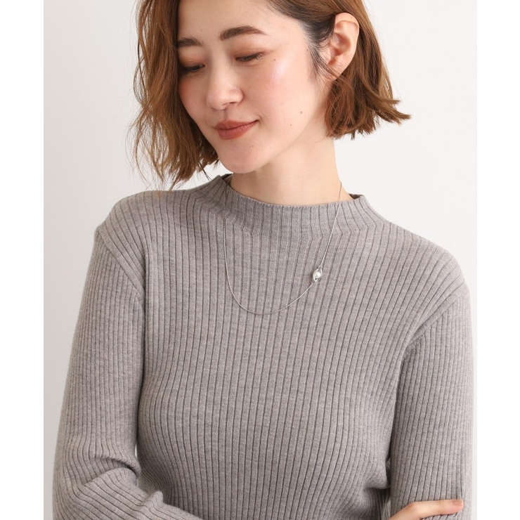 パール調メタルY字アジャスタブルネックレス | grove | 詳細画像5 