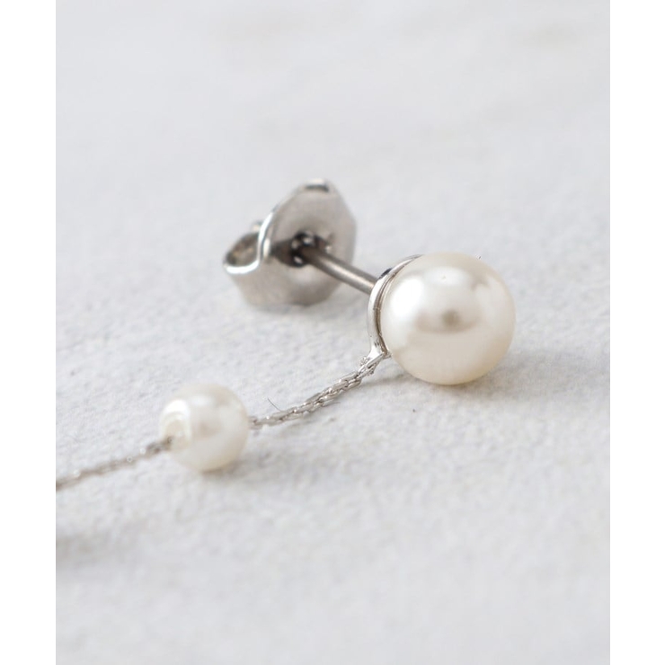 パール調ロングピアス【入卒対応可】 | grove | 詳細画像2 