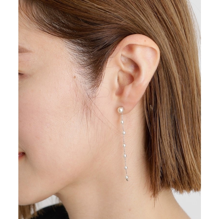 パール調ロングピアス【入卒対応可】 | grove | 詳細画像4 