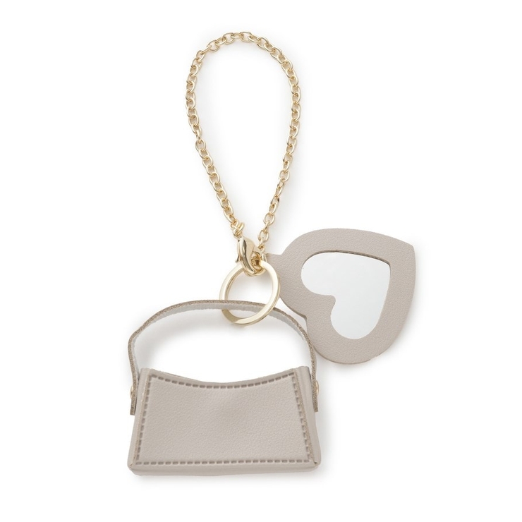 グレー(012) | ミニマムバッグハートミラーチャーム | grove