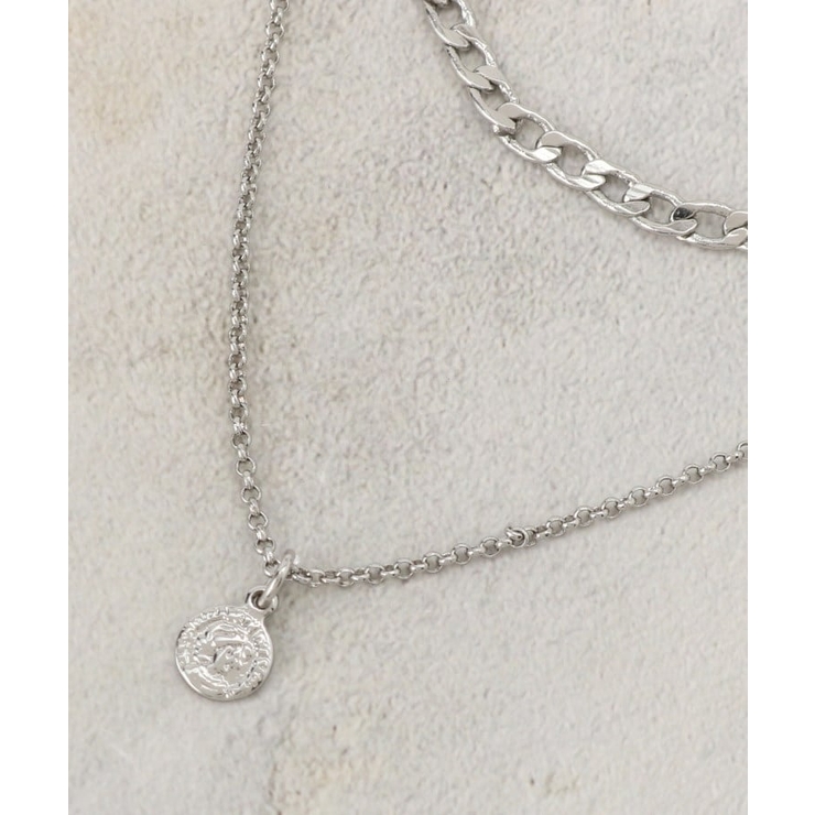 ミニコイン2連チェーンネックレス | grove | 詳細画像4 