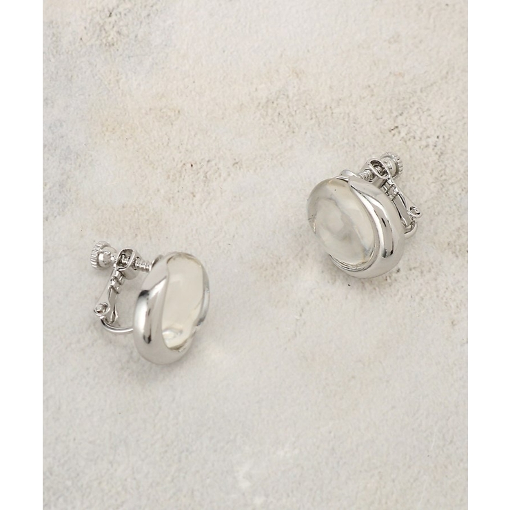 シルバー(006) | カラーメタルイヤリング | grove