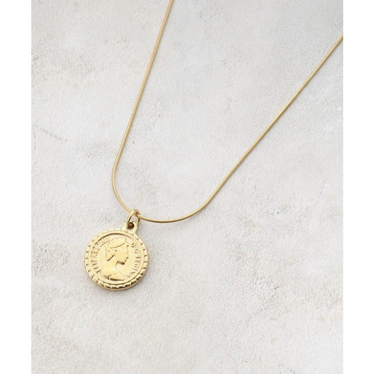 【ステンレス】コインチェーンネックレス | grove | 詳細画像1 