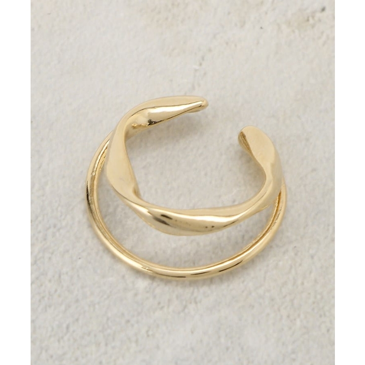 ダブルメタルラインイヤカフ | grove | 詳細画像2 