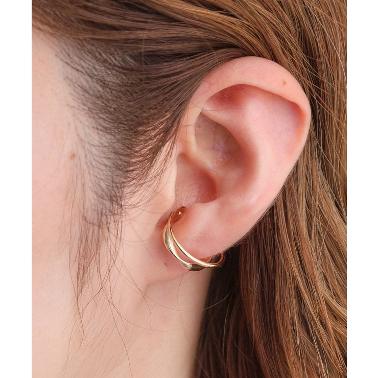 ダブルメタルラインイヤカフ | grove | 詳細画像4 