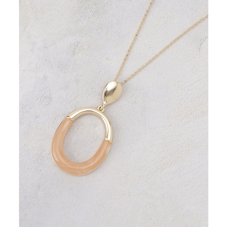 カラーメタルリングネックレス | grove | 詳細画像1 