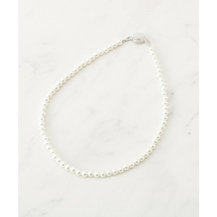 マグネットガラスパールネックレス | grove | 詳細画像1 