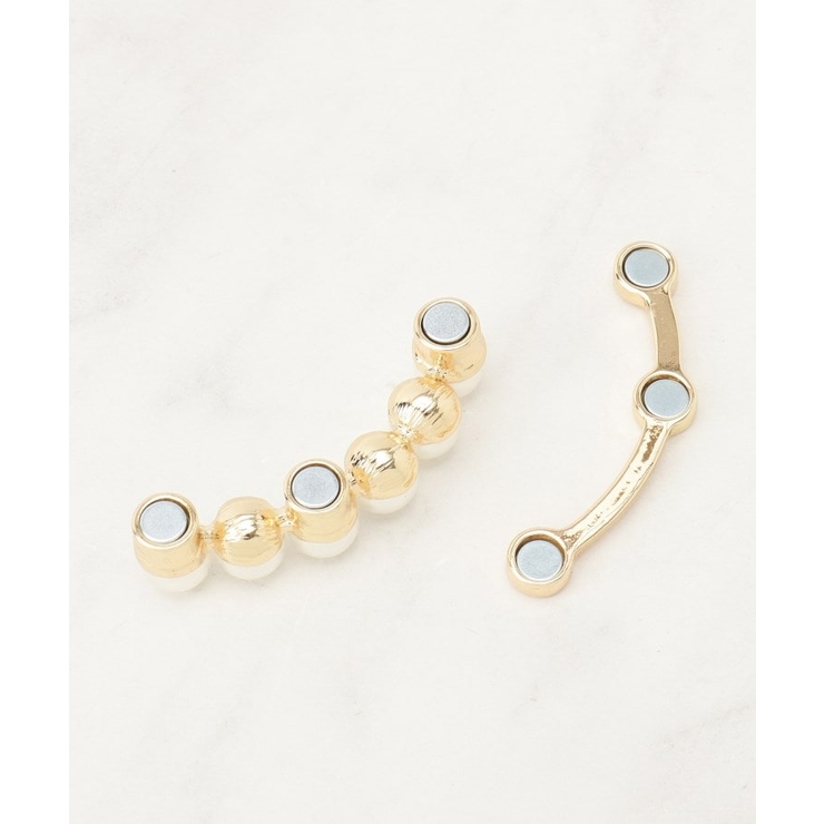 マグネットRラインパール調ブローチ | grove | 詳細画像3 