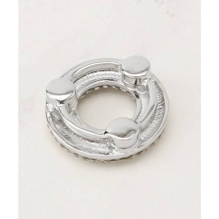 マグネットビジューラウンドブローチ | grove | 詳細画像2 