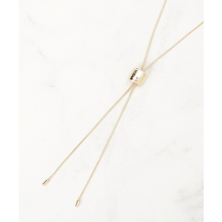 ゴールド(007) | メタルスライドネックレス | grove