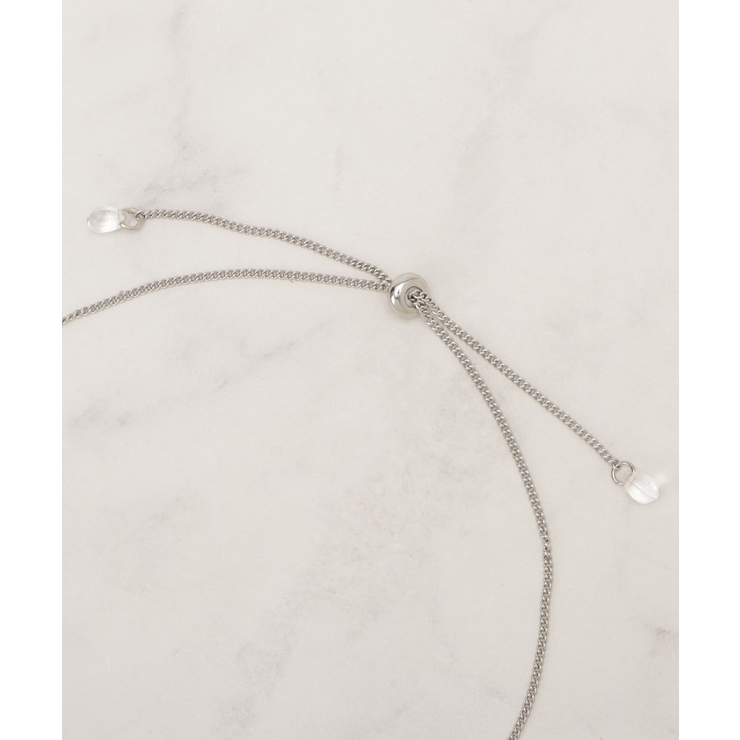 マーブルアクリルリングネックレス | grove | 詳細画像3 