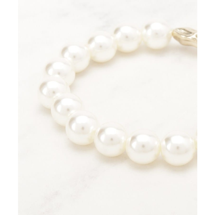 フェイクパールメタルゴムブレス | grove | 詳細画像2 