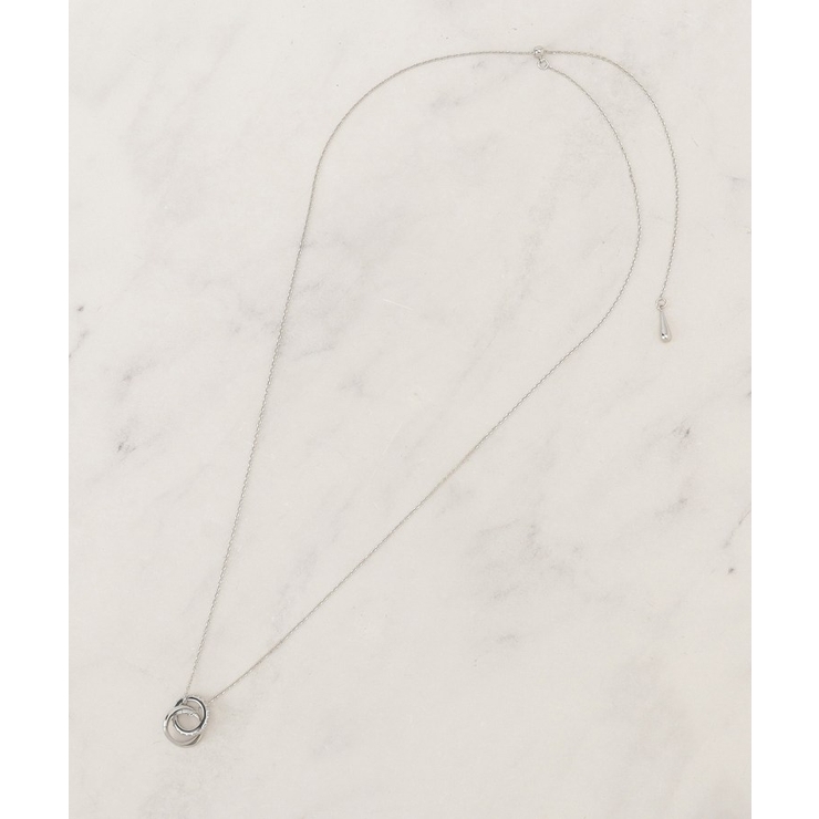 ミニビジューリングY字アジャスタブルネックレス | grove | 詳細画像2 