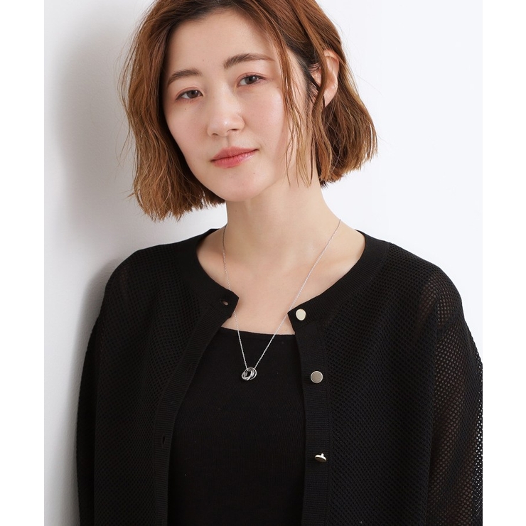 ミニビジューリングY字アジャスタブルネックレス | grove | 詳細画像5 