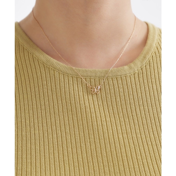 バタフライプチペンダント | grove | 詳細画像4 