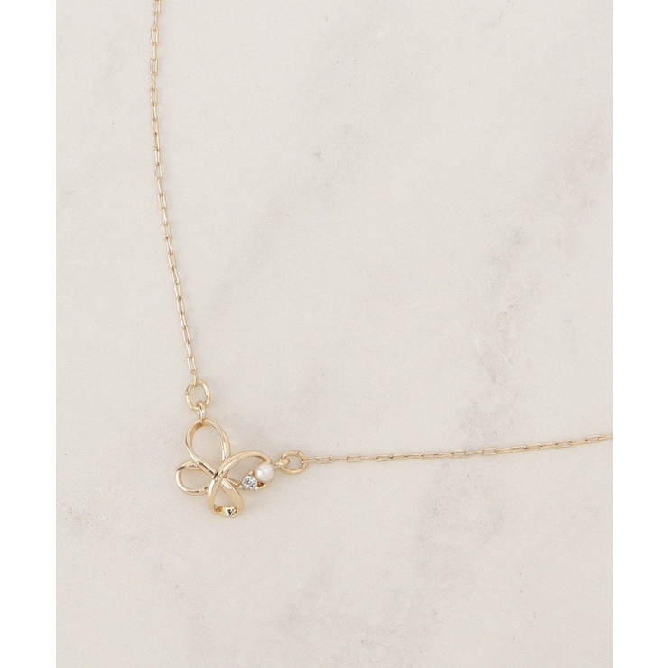 ゴールド(007) | バタフライプチペンダント | grove