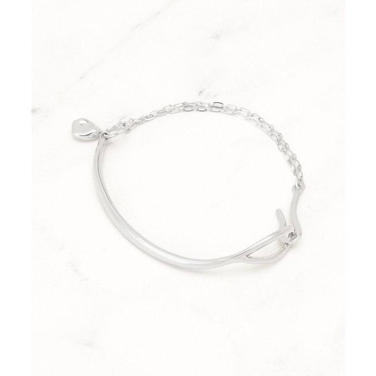 シルバー(006) | メタルフックバングル | grove