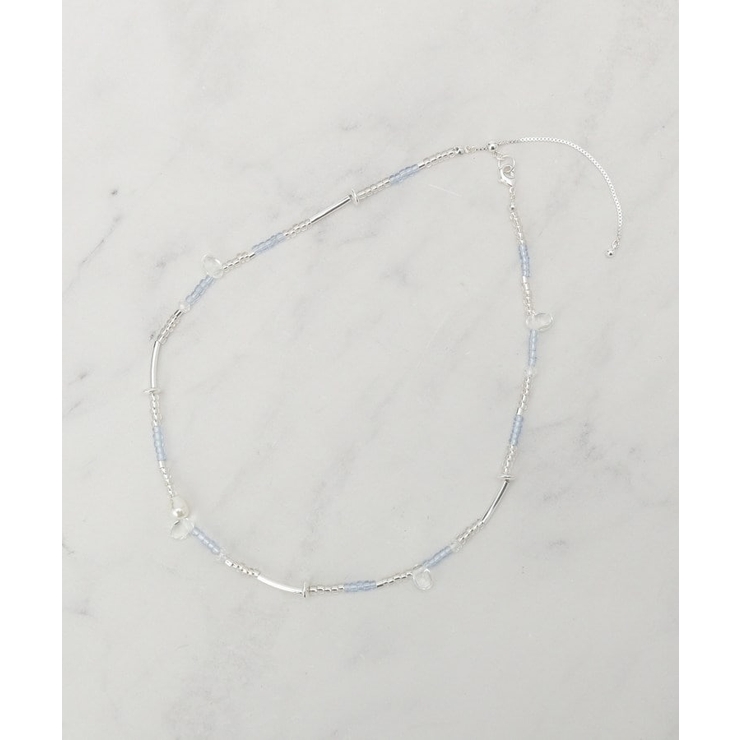 ランダムビーズショートネックレス | grove | 詳細画像1 