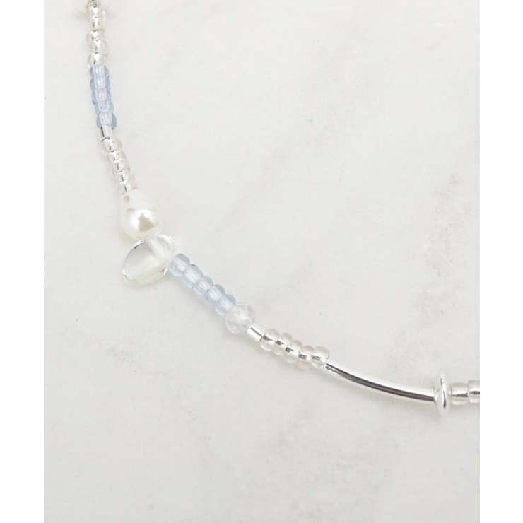 ランダムビーズショートネックレス | grove | 詳細画像2 