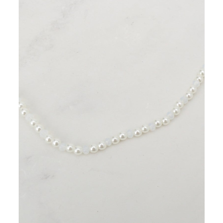 プチパール調ショートネックレス | grove | 詳細画像2 