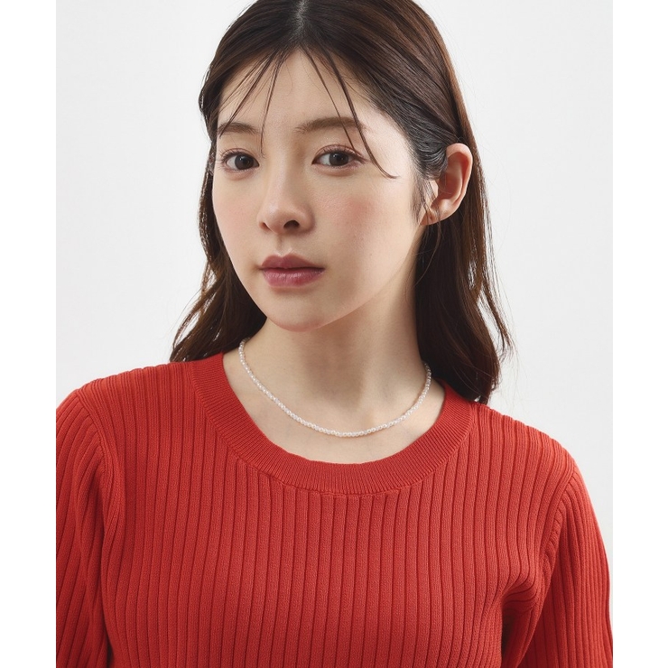 プチパール調ショートネックレス | grove | 詳細画像5 