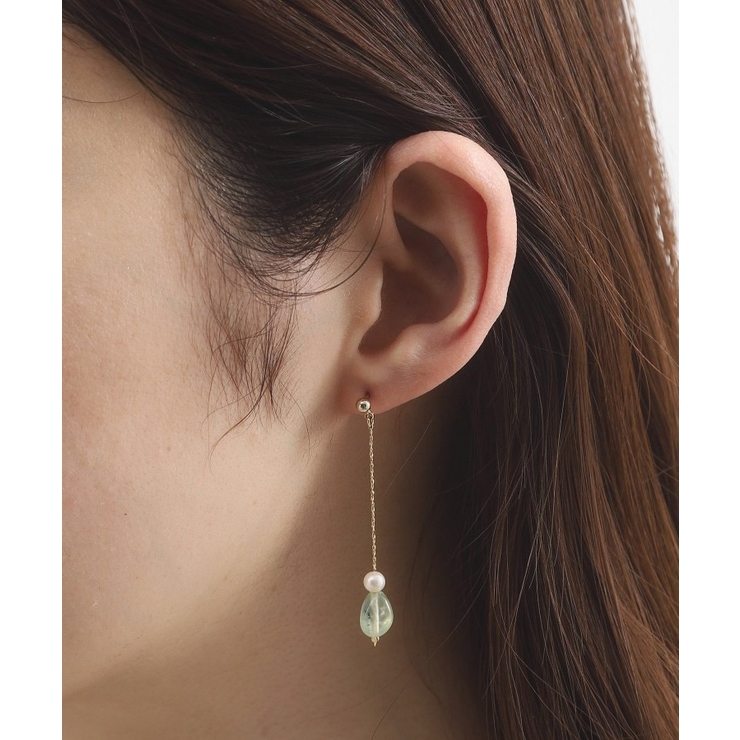 天然石フェイクパールピアス【日本製】 | grove | 詳細画像4 