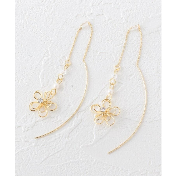 ワイヤー花 アメリカンピアス 品番 Wrdw Its Demo イッツデモ のレディースファッション通販 Shoplist ショップリスト