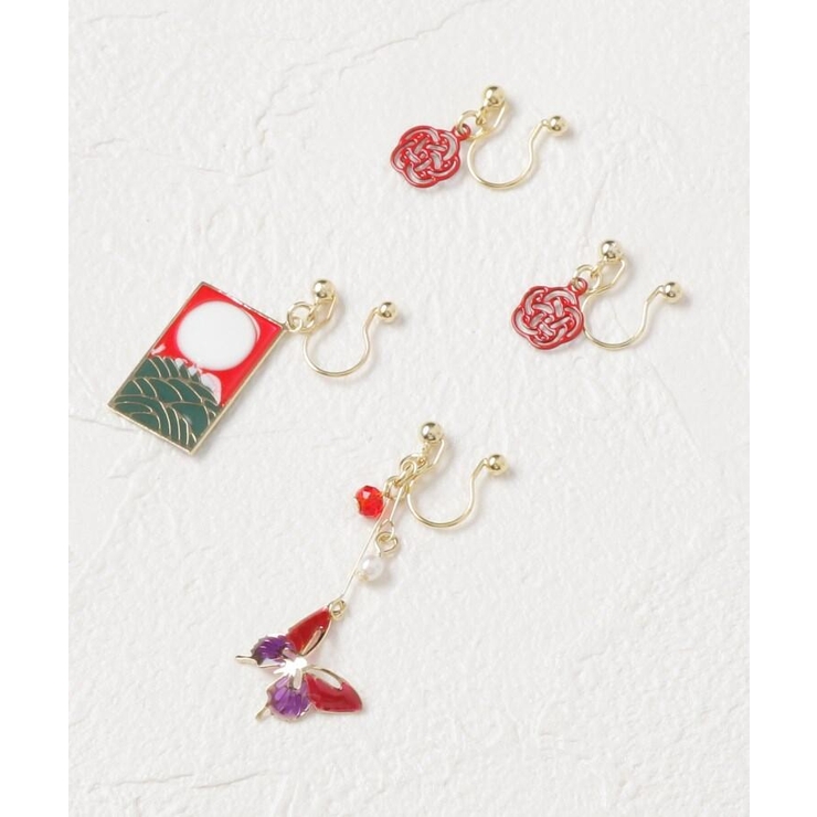 花札モチーフセットイヤリング 品番 Wrdw Its Demo イッツデモ のレディースファッション通販 Shoplist ショップリスト