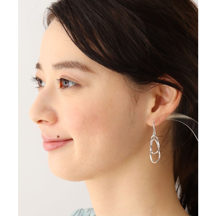 ダブルオーバルリングフックピアス | ITS'DEMO | 詳細画像4 