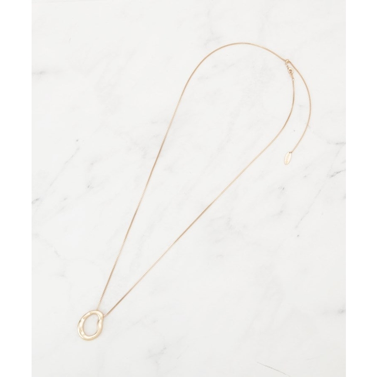 つやなしオープンループネックレス | SHOO・LA・RUE | 詳細画像3 