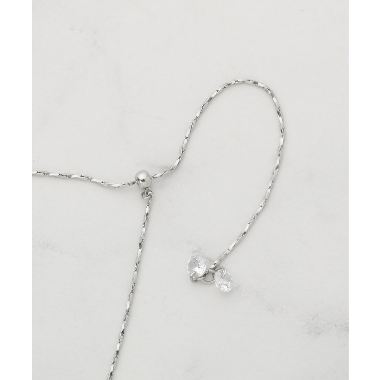 【2WAY】リング＆クリアドロップネックレス | SHOO・LA・RUE | 詳細画像4 