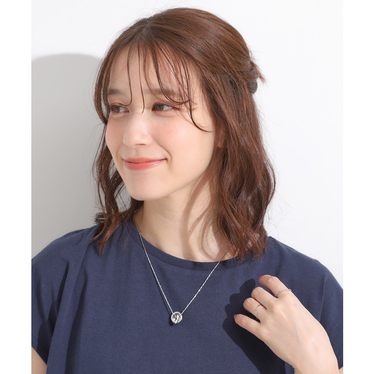 【2WAY】リング＆クリアドロップネックレス | SHOO・LA・RUE | 詳細画像1 