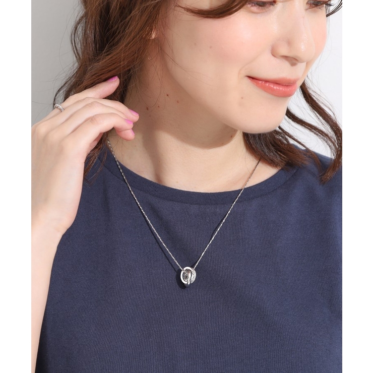 【2WAY】リング＆クリアドロップネックレス | SHOO・LA・RUE | 詳細画像7 