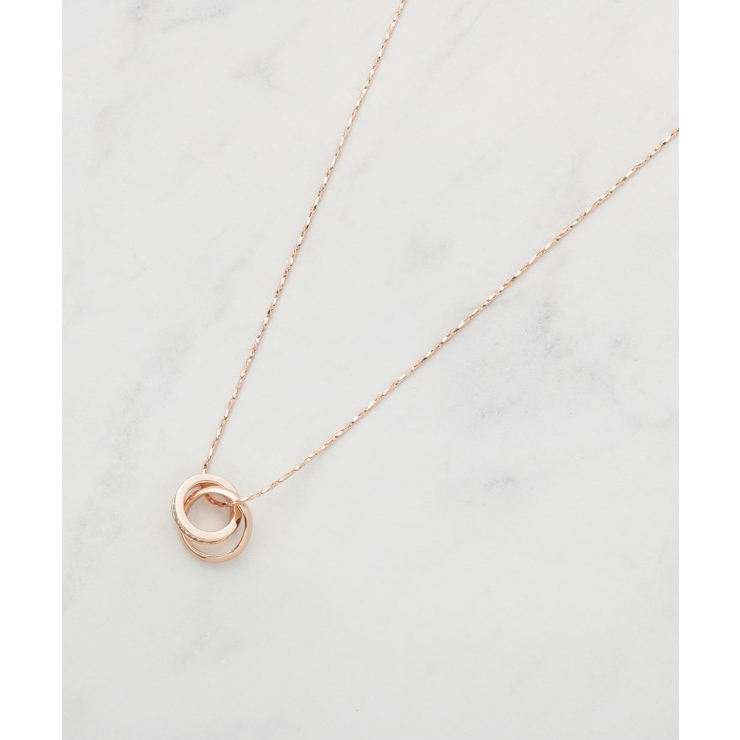 ピンクゴールド(005) | 【2WAY】リング＆クリアドロップネックレス | SHOO・LA・RUE