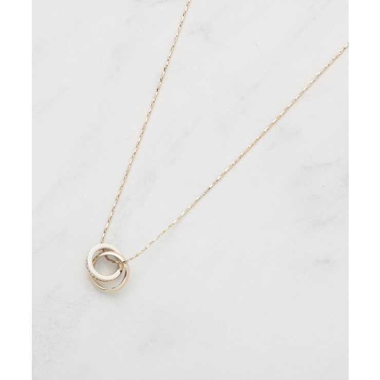 ゴールド(007) | 【2WAY】リング＆クリアドロップネックレス | SHOO・LA・RUE