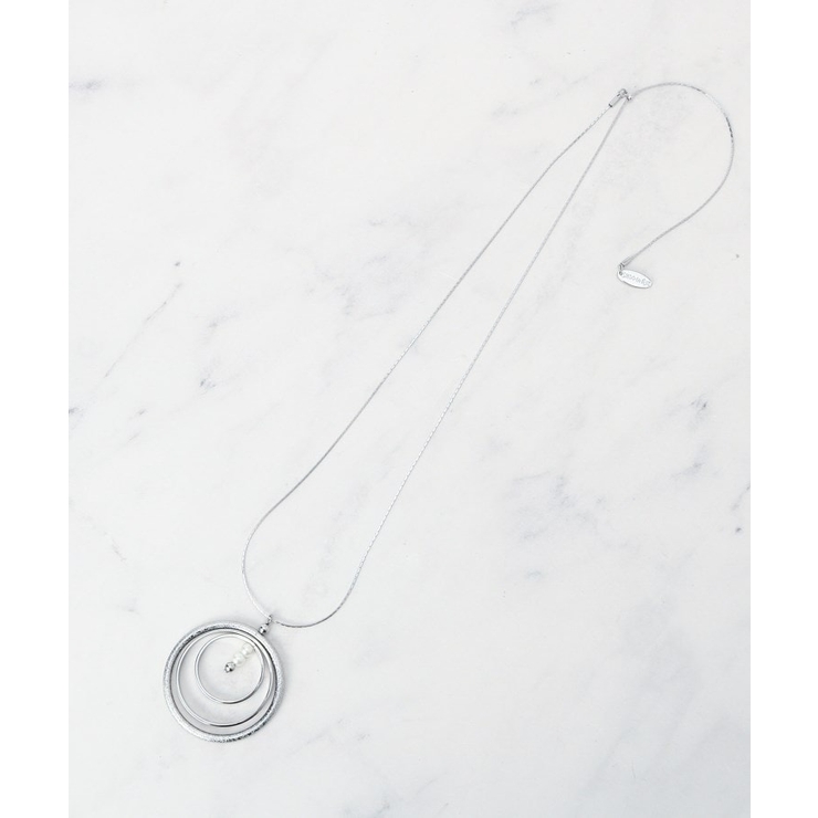 ざらざらサークル3連ネックレス | SHOO・LA・RUE | 詳細画像3 