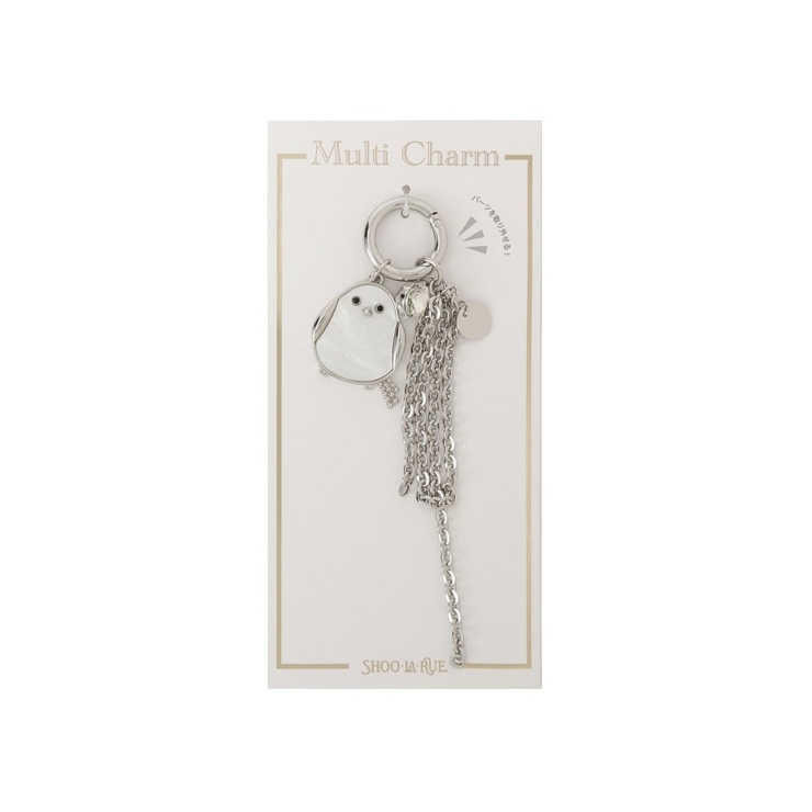シルバー(006) | シマエナガチャーム | SHOO・LA・RUE