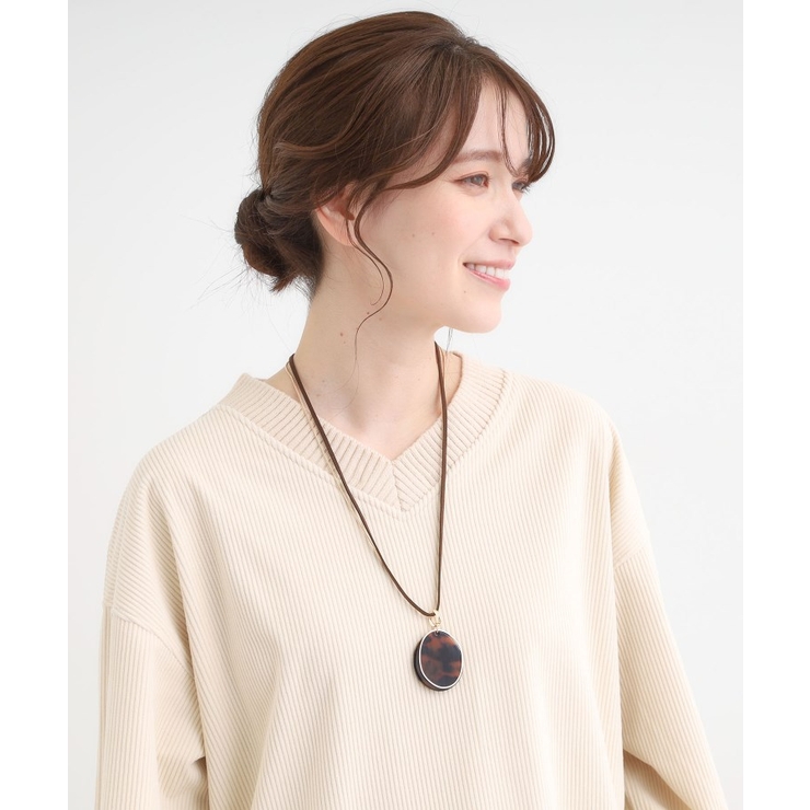 スエード紐＆スネークモチーフネックレス | SHOO・LA・RUE | 詳細画像6 