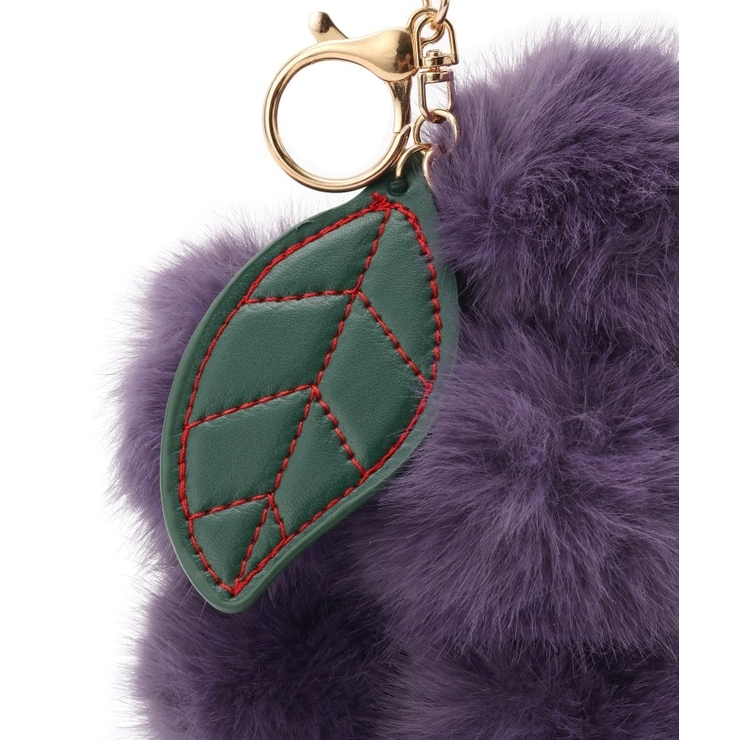 フェイクファーブドウチャーム | SHOO・LA・RUE | 詳細画像4 