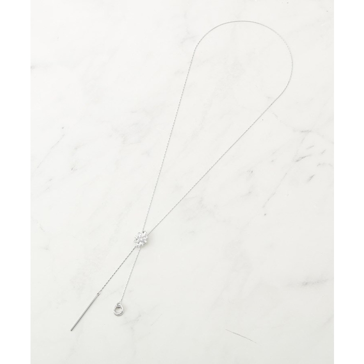 キラキラループタイネックレス | SHOO・LA・RUE | 詳細画像3 