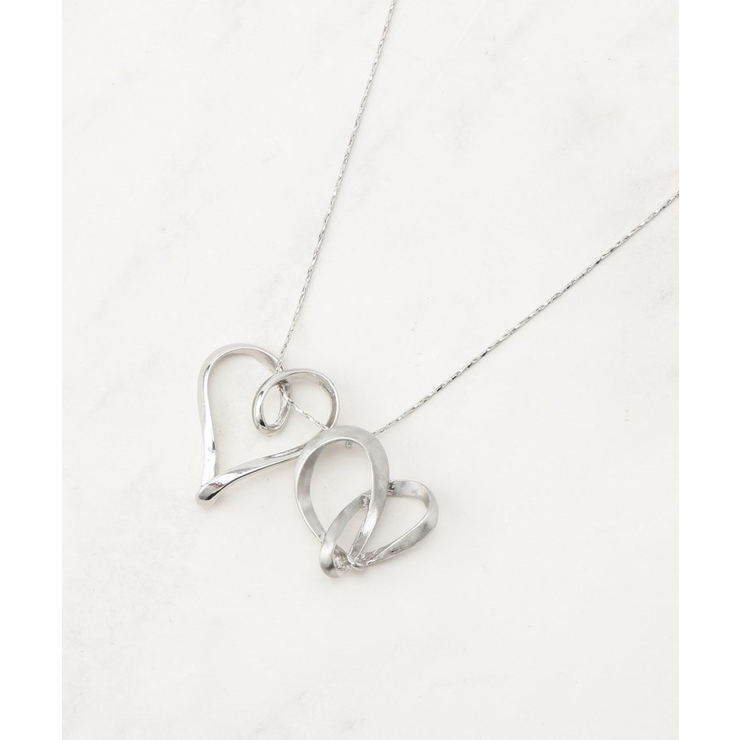 Wハートネックレス | SHOO・LA・RUE | 詳細画像2 