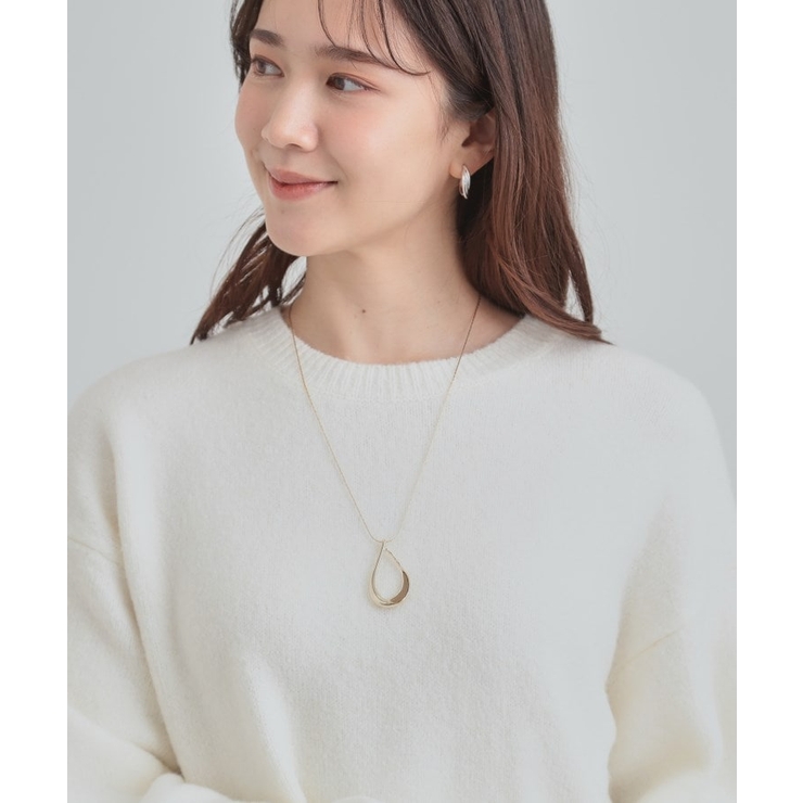 フェイクスエードドロップネックレス | SHOO・LA・RUE | 詳細画像1 