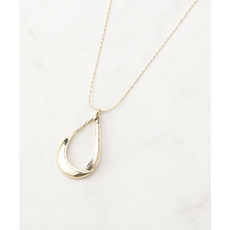 ゴールド(007) | フェイクスエードドロップネックレス | SHOO・LA・RUE