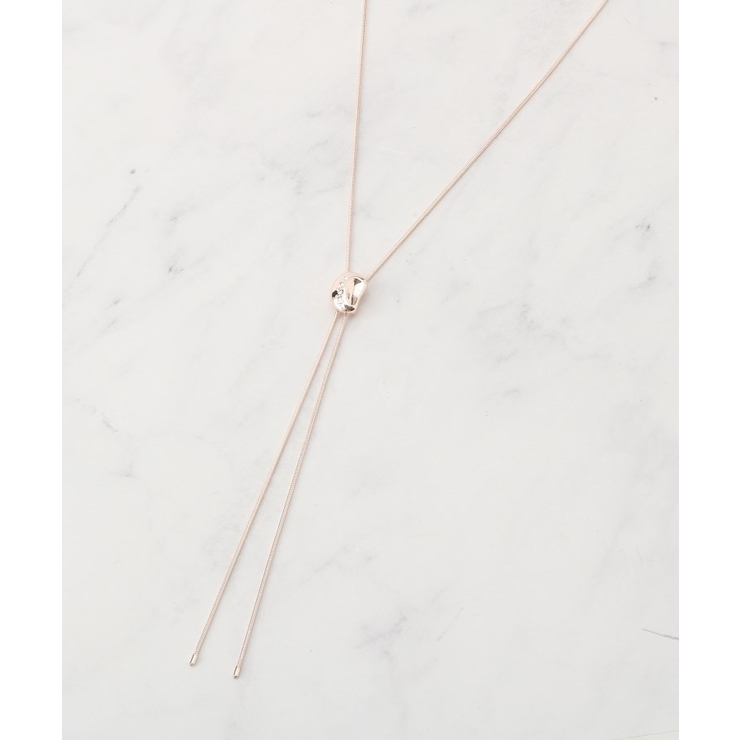 ピンクゴールド(005) | ビーンズキラキラネックレス | SHOO・LA・RUE