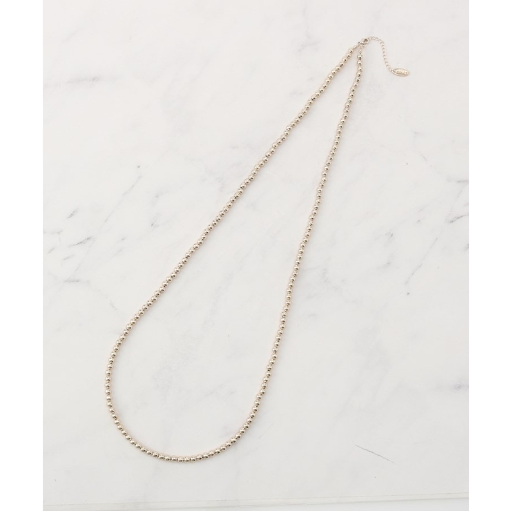 ゴールド(007) | ボールチェーンネックレス | SHOO・LA・RUE